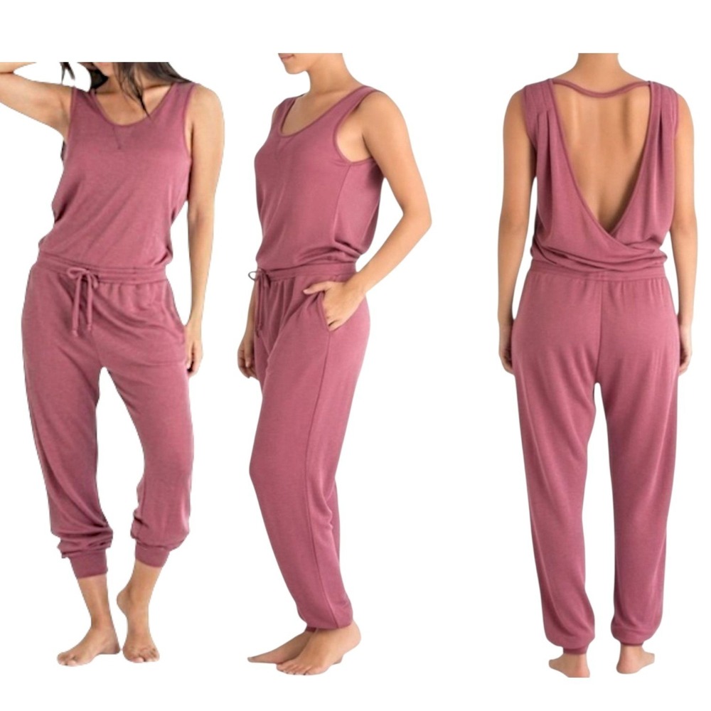 Honeydew Intimates Jumpsuit S Wom Fall Forever Radiant‎ Mauve Pink NEW READ